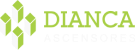 Logo de Dianca, líder en soluciones de ascensores